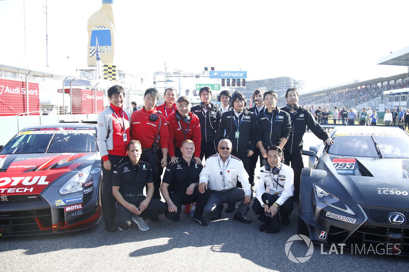 Masaki Bando, Chairman GTA in the starting grid