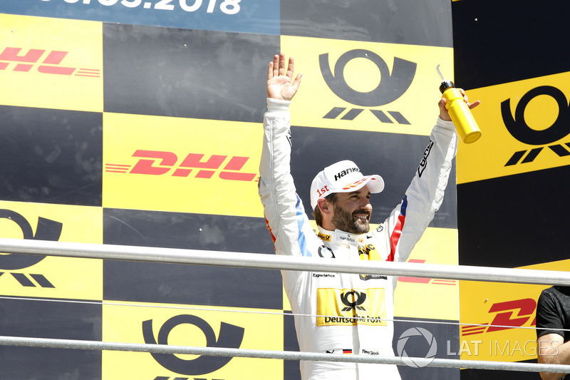 Podium: Race winner Timo Glock, BMW Team RMG