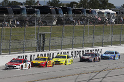 Paul Menard, Wood Brothers Racing, Ford Fusion Motorcraft / Quick Lane Tire & Auto Center, Joey Logano, Team Penske, Ford Fusion Shell Pennzoil, Ryan Blaney, Team Penske, Ford Fusion Menards/Richmond