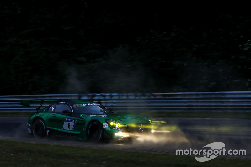 Йелмен Бурман, Томас Ягер, Ян Сейффарт, Лука Штольц, Mercedes-AMG Team Black Falcon, Mercedes-AMG GT3 (№5)