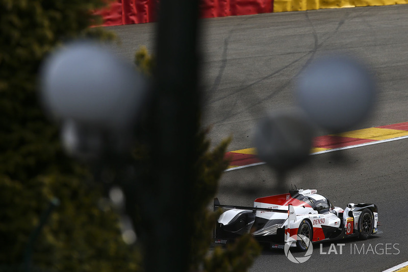 #8 Toyota Gazoo Racing Toyota TS050: Sébastien Buemi, Kazuki Nakajima, Fernando Alonso