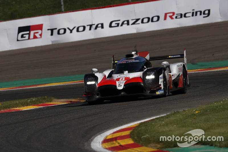 #8 Toyota Gazoo Racing Toyota TS050: Sébastien Buemi, Kazuki Nakajima, Fernando Alonso