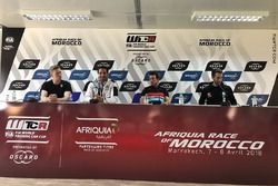 Press Conference, Thed Björk, YMR Hyundai i30 N TCR, Mehdi Bennani, Sébastien Loeb Racing Volkswagen