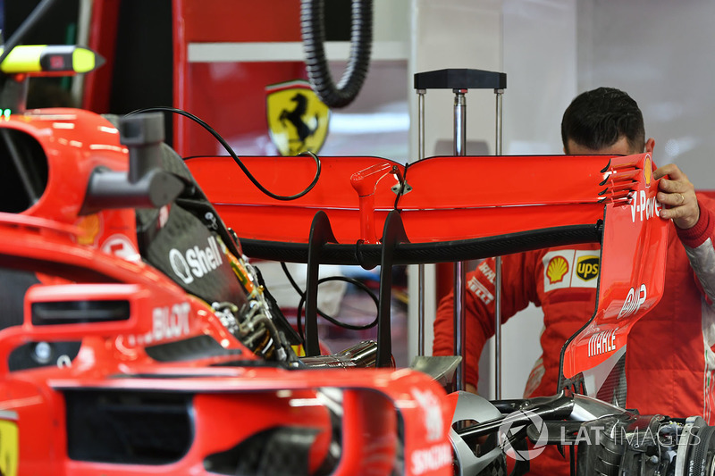 Ferrari SF71H rear wing