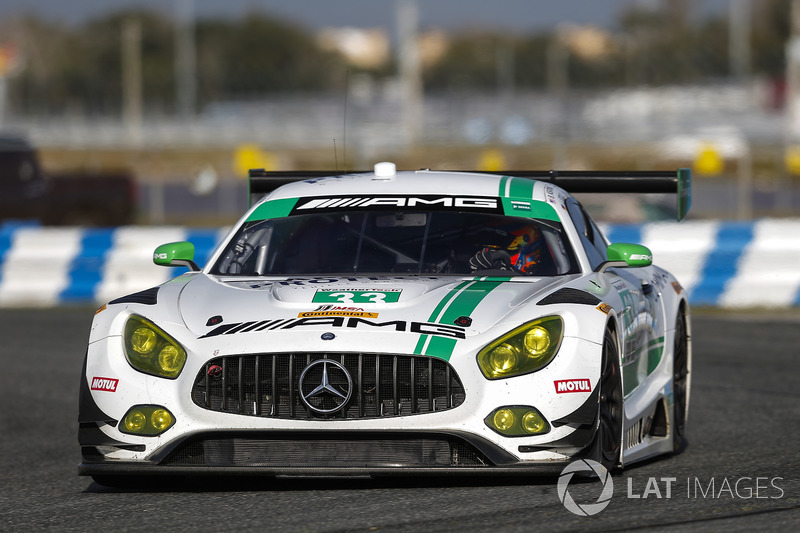 #33 Riley Motorsports Mercedes AMG GT3, GTD: Jeroen Bleekemolen, Ben Keating, Adam Christodoulou, Luca Stolz