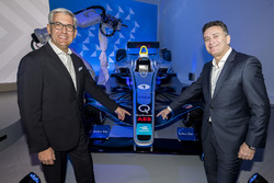 Alejandro Agag, Founder & CEO of Formula E and Ulrich Spiesshofer, CEO of ABB