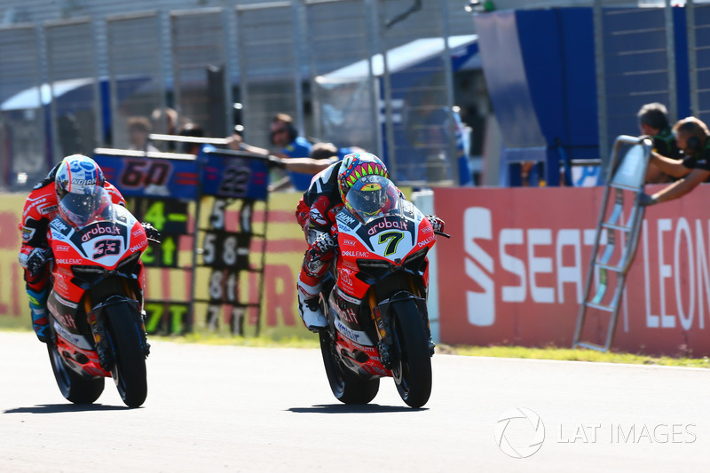 Chaz Davies, Ducati Team, Marco Melandri, Ducati Team