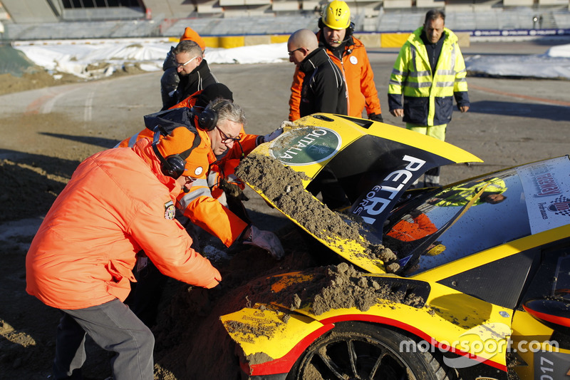 Incidente di Andrea Palma, Lamborghini Huracan ST