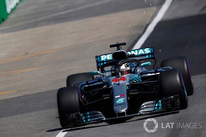 Lewis Hamilton, Mercedes AMG F1 W09. 