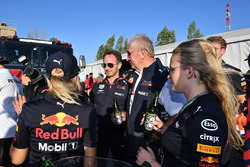 Christian Horner, Red Bull Racing Team Principal and Dr Helmut Marko, Red Bull Motorsport Consultant