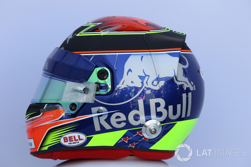 Casco de Brendon Hartley, Scuderia Toro Rosso