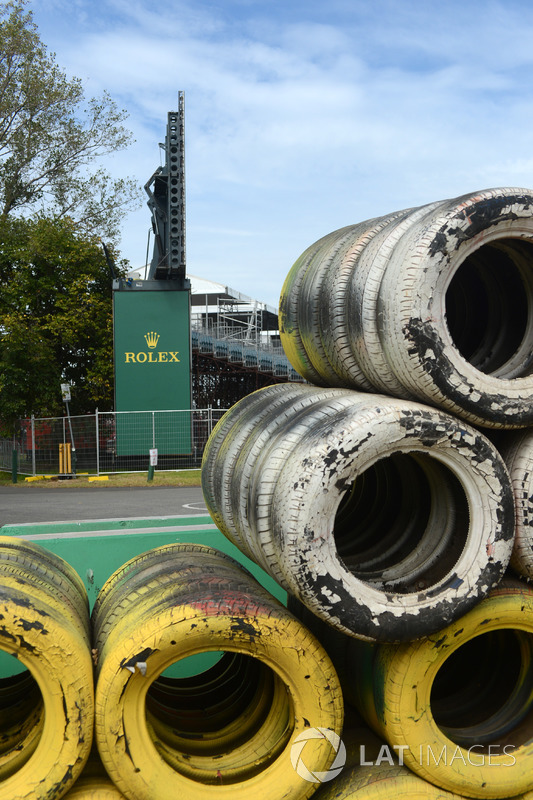 Barriera di gomme