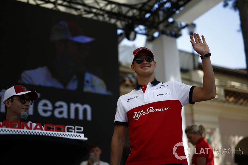 Marcus Ericsson, Sauber on stage