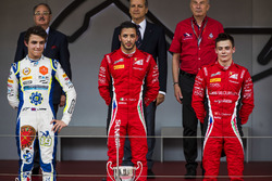 Podium : Lando Norris, Carlin, Antonio Fuoco, Charouz Racing System, Louis Deletraz, Charouz Racing System