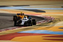 Sergey Sirotkin, Williams FW41 Mercedes, Stoffel Vandoorne, McLaren MCL33 Renault