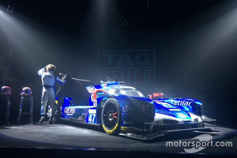 I piloti Roberto Lacorte, Giorgio Sernagiotto e Andrea Belicchi tolgono il velo dalla Dallara Gibson LMP2