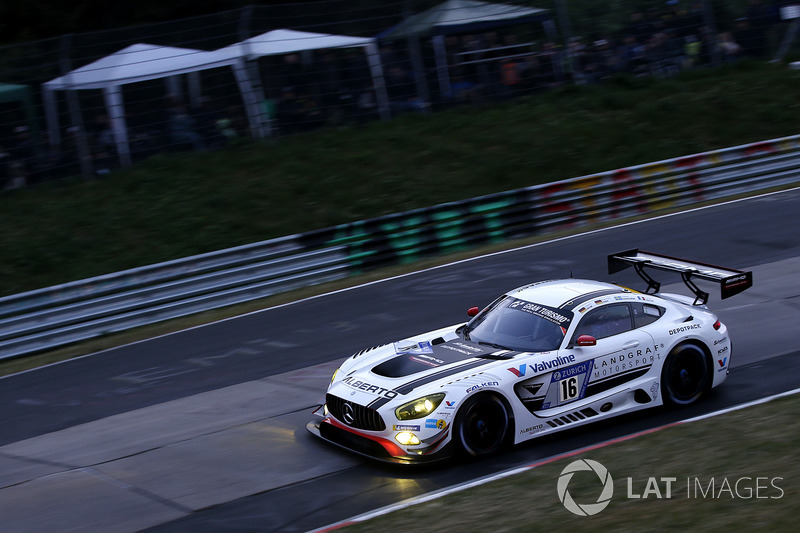 #16 Landgraf Motorsport Mercedes-AMG GT3: Kenneth Heyer, Sebastian Asch, Edward Sandström, Tristan Vautier