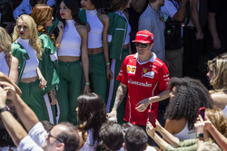 Kimi Raikkonen, Ferrari nella drivers parade