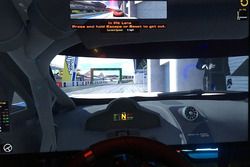 Simulator view