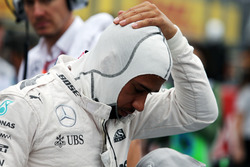 Lewis Hamilton, Mercedes AMG F1 on the grid