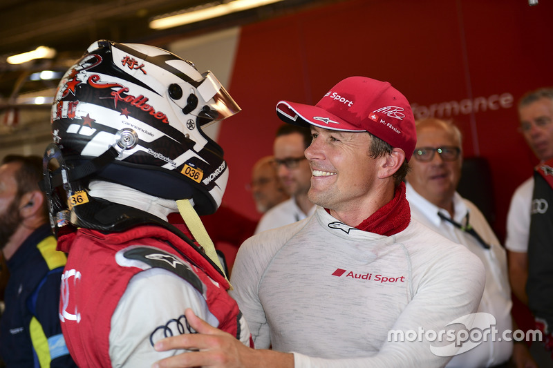 Ganadores de la pole Andre Lotterer, Marcel Fässler, Audi Sport Team Joest