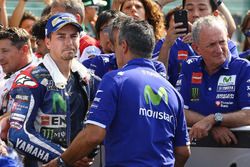 Third place Jorge Lorenzo, Yamaha Factory Racing