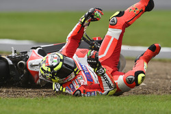 Andrea Iannone, Ducati Team crash