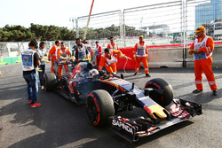 Carlos Sainz Jr., Scuderia Toro Rosso STR11, contraint à l'abandon