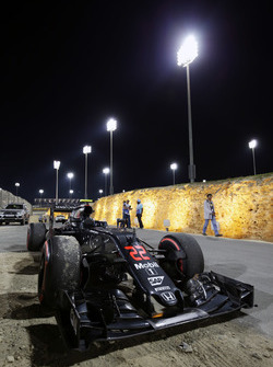 De McLaren MP4-31 van Jenson Button, McLaren