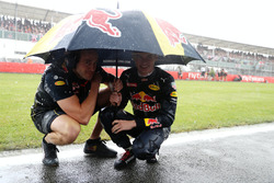 Max Verstappen, Red Bull Racing RB12 at the grid