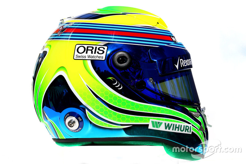 The helmet of Felipe Massa, Williams