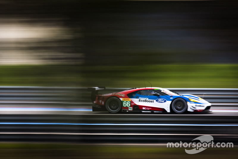 #66 Ford Chip Ganassi Racing Team UK Ford GT: Billy Johnson, Stefan Mücke, Olivier Pla