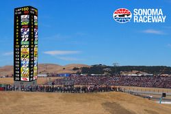 Sonoma Raceway LED scoring pylon