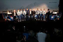 #35 Baxi DC Racing Alpine A460 - Nissan: David Cheng, Ho-Pin Tung, Nelson Panciatici, #36 Signatech Alpine A460: Gustavo Menezes, Nicolas Lapierre, Stéphane Richelmi