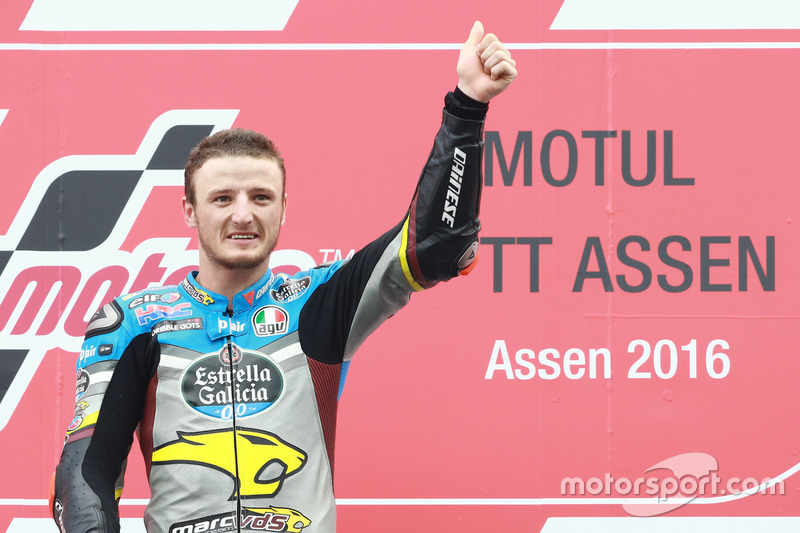 Podio: winner Jack Miller, Marc VDS Racing Honda