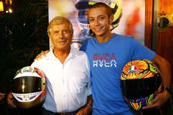 Giacomo Agostini and Valentino Rossi