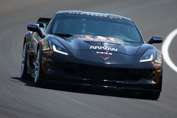 Sam Schmidt piloting the ARROW Chevrolet Corvette