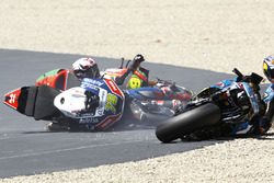 Jack Miller, Marc VDS, Loris Baz, Avintia Racing, Alvaro Bautista, Aprilia Racing Team Gresini crash