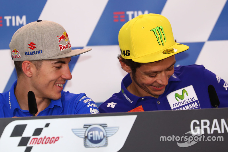 Maverick Viñales, Team Suzuki MotoGP, Valentino Rossi, Yamaha Factory Racing