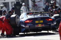 Pit stop Mattias Ekström, Audi Sport Team Abt Sportsline, Audi A5 DTM