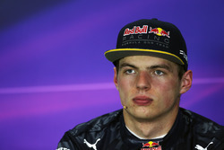 Max Verstappen Red Bull Racing nella conferenza stampa FIA