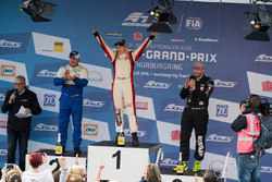 Podium: Winner Steffi Halm, MAN; second place Jochen Hahn, MAN; third place Norbert Kiss, Mercedes-Benz