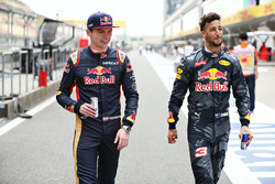 Daniel Ricciardo, Red Bull Racing and Max Verstappen, Scuderia Toro Rosso