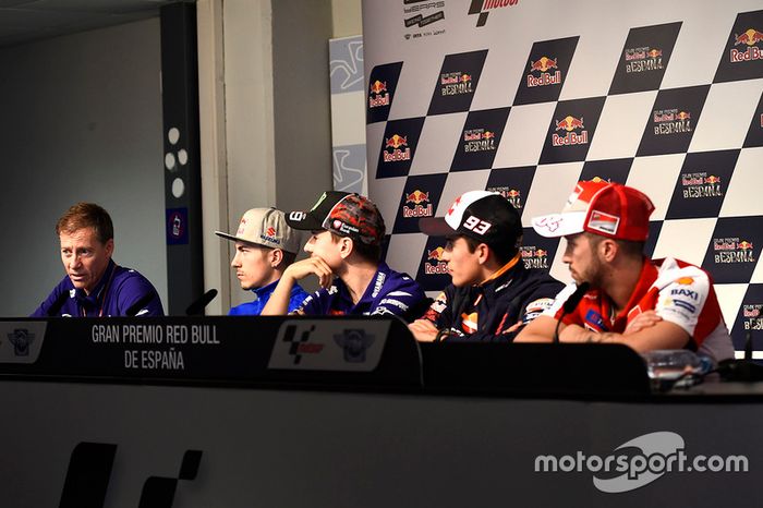 Lin Jarvis, Maverick Viñales, Team Suzuki MotoGP, Jorge Lorenzo, Yamaha Factory Racing, Marc Marquez