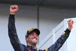 Race winner Daniel Ricciardo, Red Bull Racing