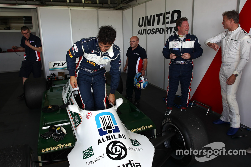 Daniel Ricciardo, Zak Brown e David Coulthard