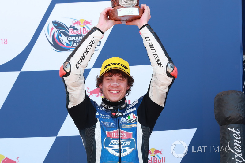 Podio: Marco Bezzecchi, Prüstel GP