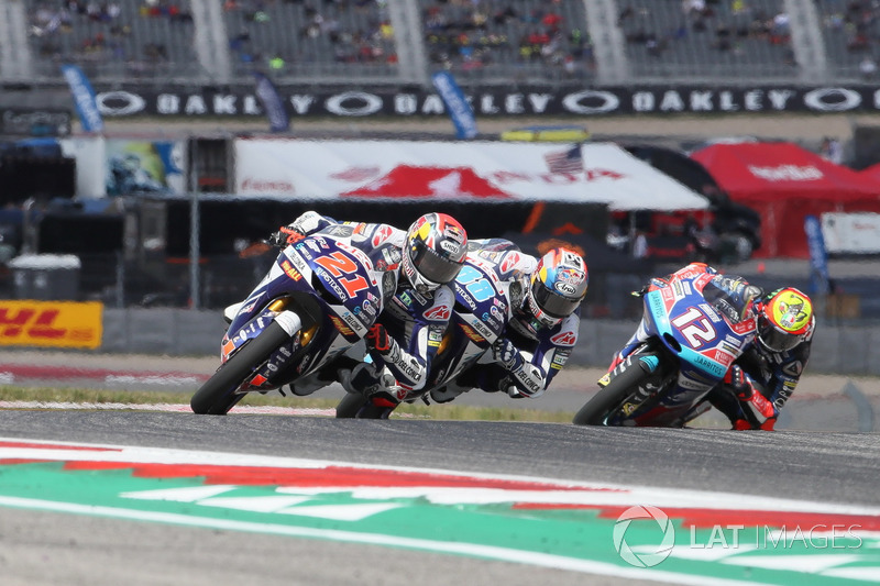 Fabio Di Giannantonio, Del Conca Gresini Racing Moto3, Jorge Martin, Del Conca Gresini Racing Moto3, Marco Bezzecchi, Prüstel GP