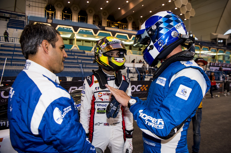 Juan Pablo Montoya, Lando Norris, David Coulthard