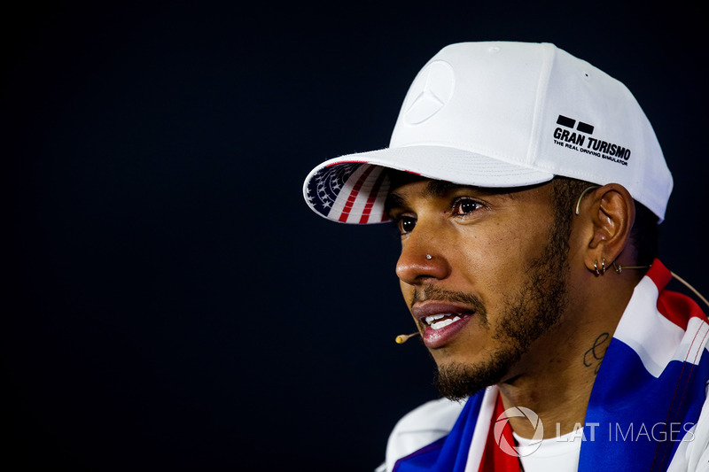 2017 World Champion Lewis Hamilton, Mercedes AMG F1